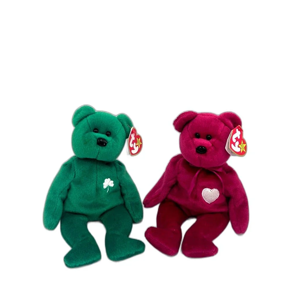 Vintage Collection of Ty Beanie Baby Bears. Spangle,Patriot,Erin,B.B. Bear - Picture 4 of 12